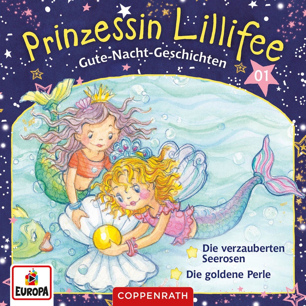 001/Gute-Nacht-Geschichten Folge 1+2 - Die verzauberten Seerosen/Die goldene Perle
