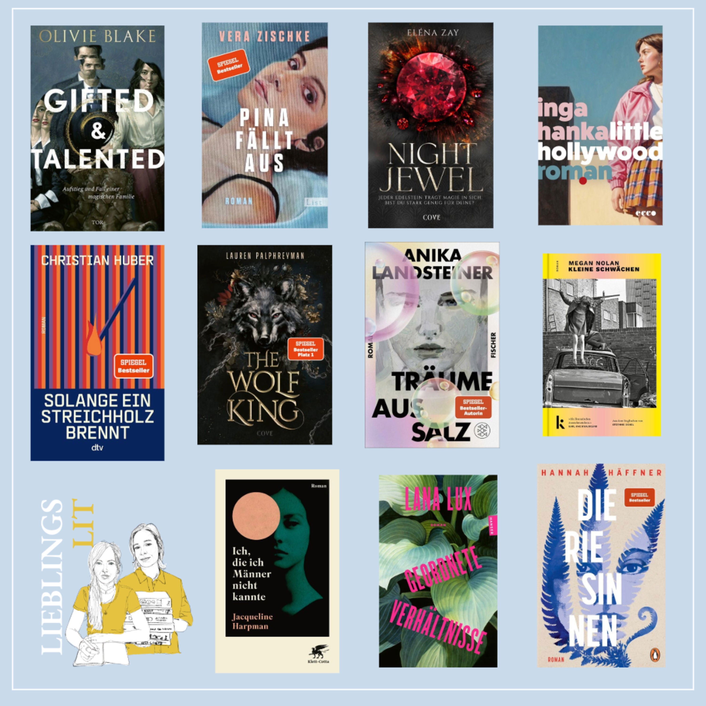 Buchgossip #6 x Cover Reveal, Bloggerboxen & Bücherstapel