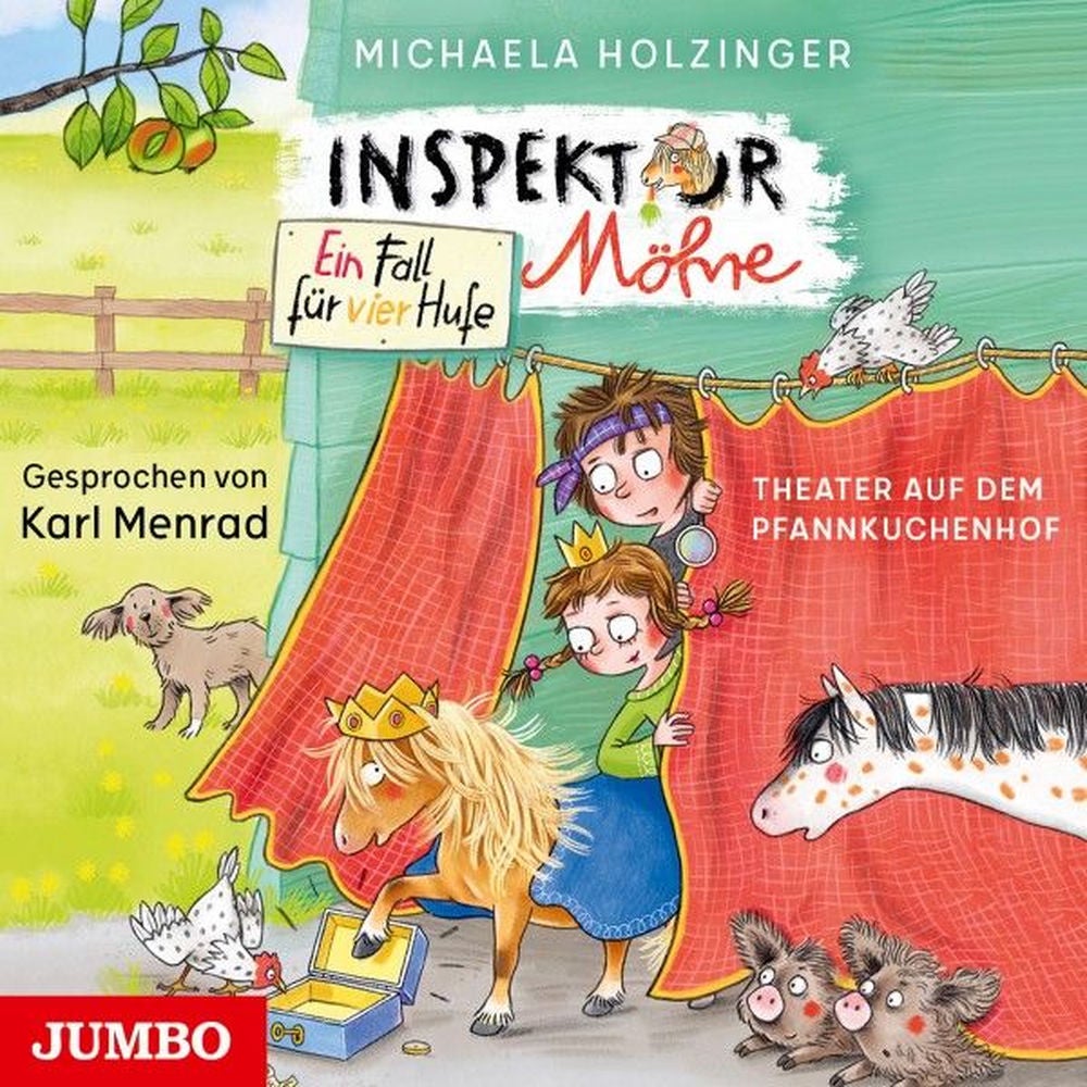 Inspektor Möhre - Ein Fall für vier Hufe. Theater auf dem Pfannkuchenhof (Band 2 [Ungekürzt])