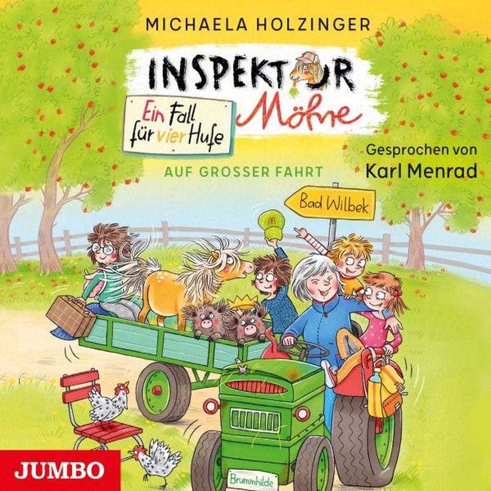 Inspektor Möhre - Ein Fall für vier Hufe. Auf großer Fahrt (Band 3 [Ungekürzt])
