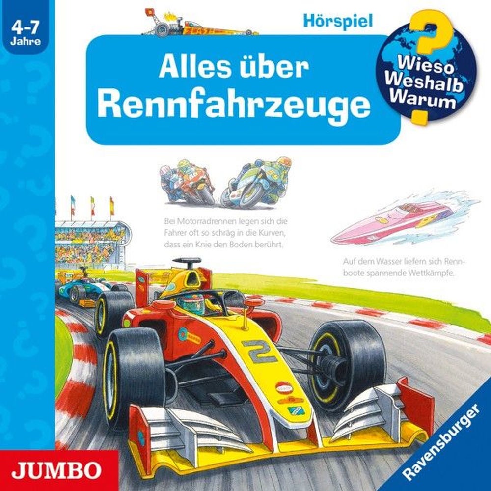 Alles über Rennfahrzeuge (Wieso? Weshalb? Warum? Folge 69)