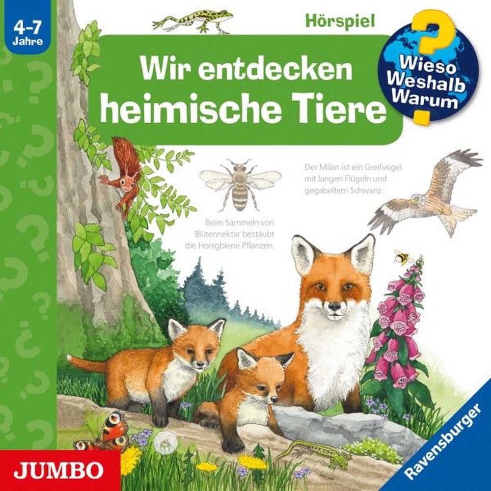 Wir entdecken heimische Tiere (Wieso? Weshalb? Warum? Folge 71)
