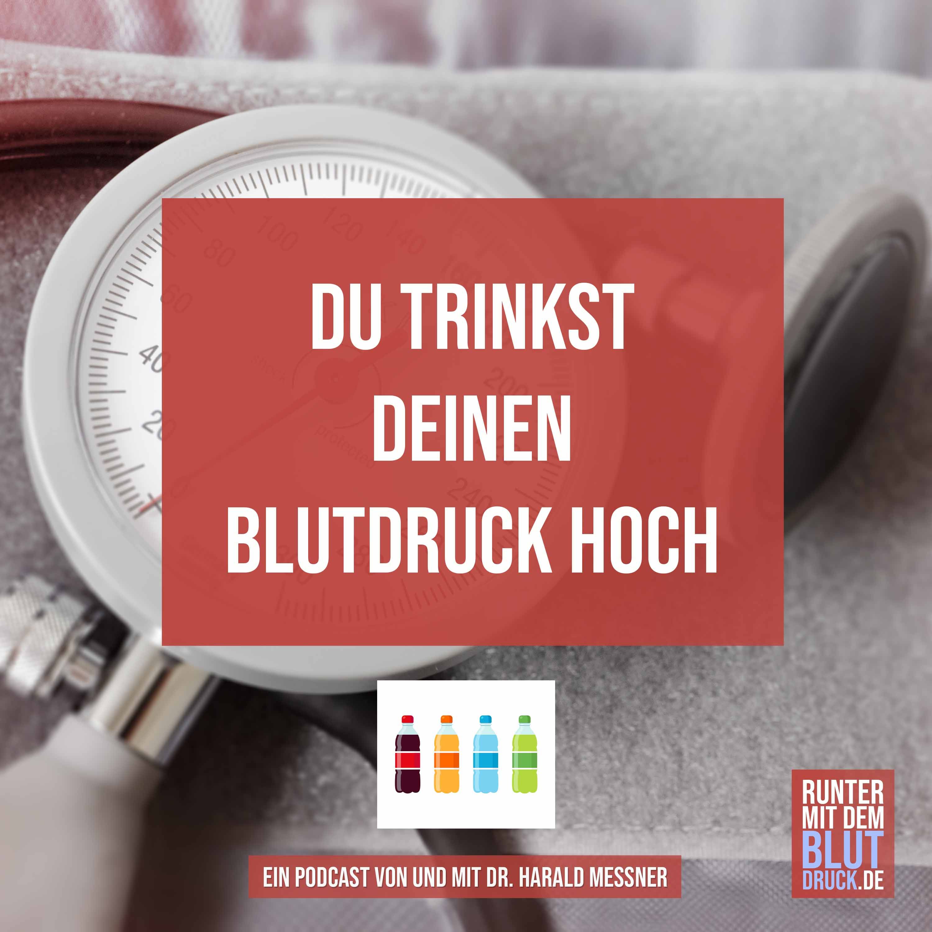 Trinkst du deinen Blutdruck hoch?