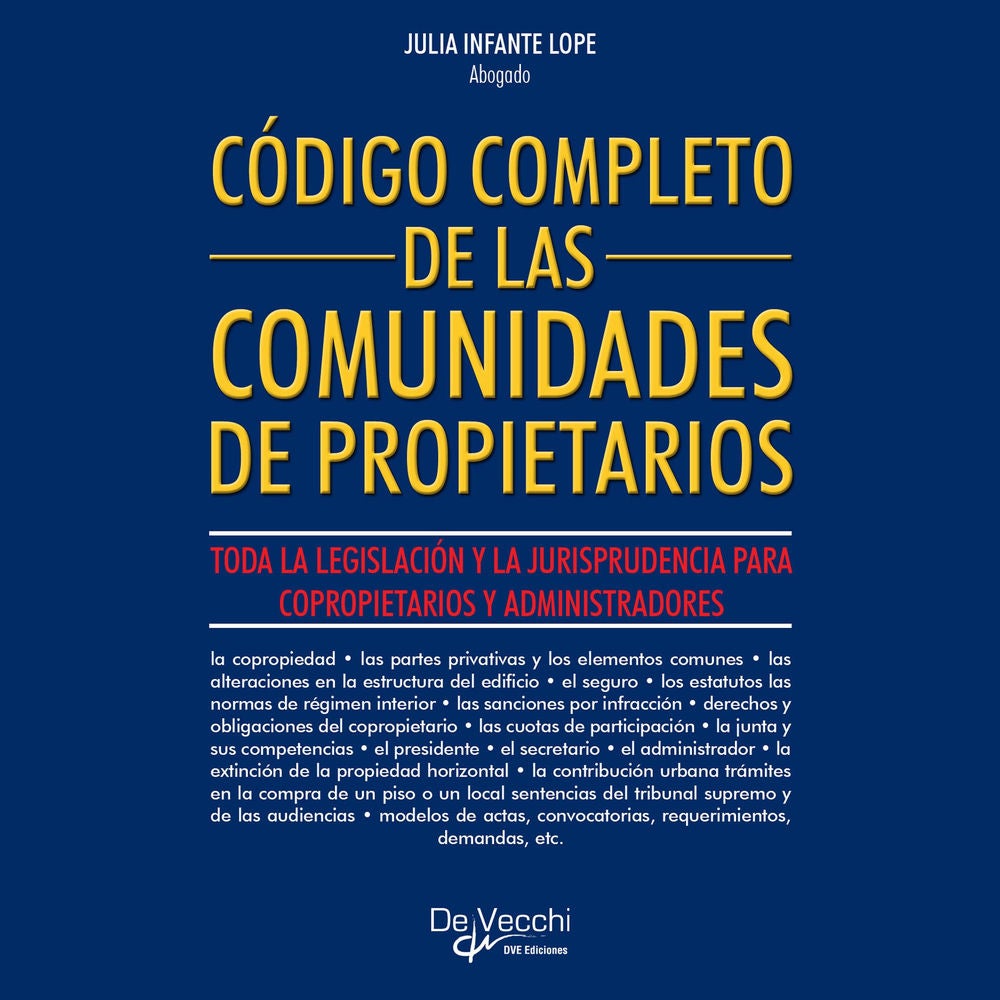 Código completo de las comunidades de propietarios