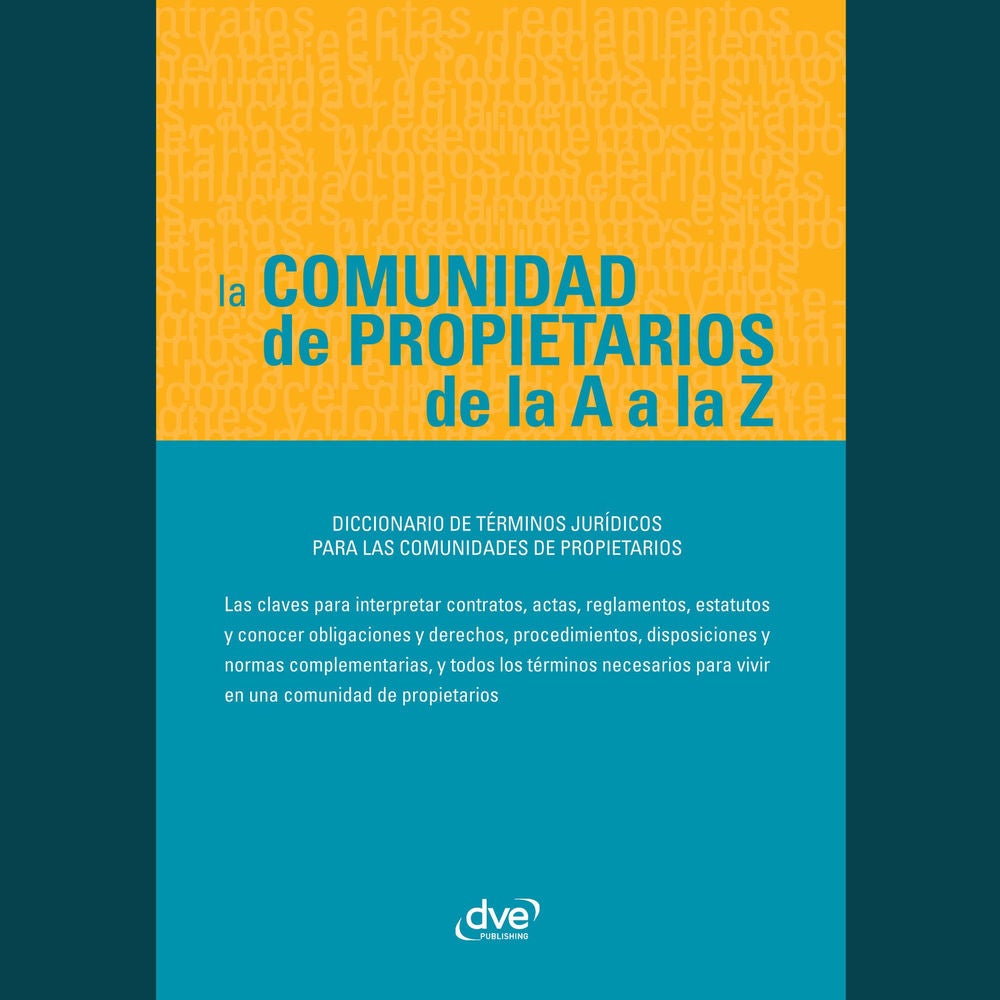 La comunidad de propietarios de la A a la Z