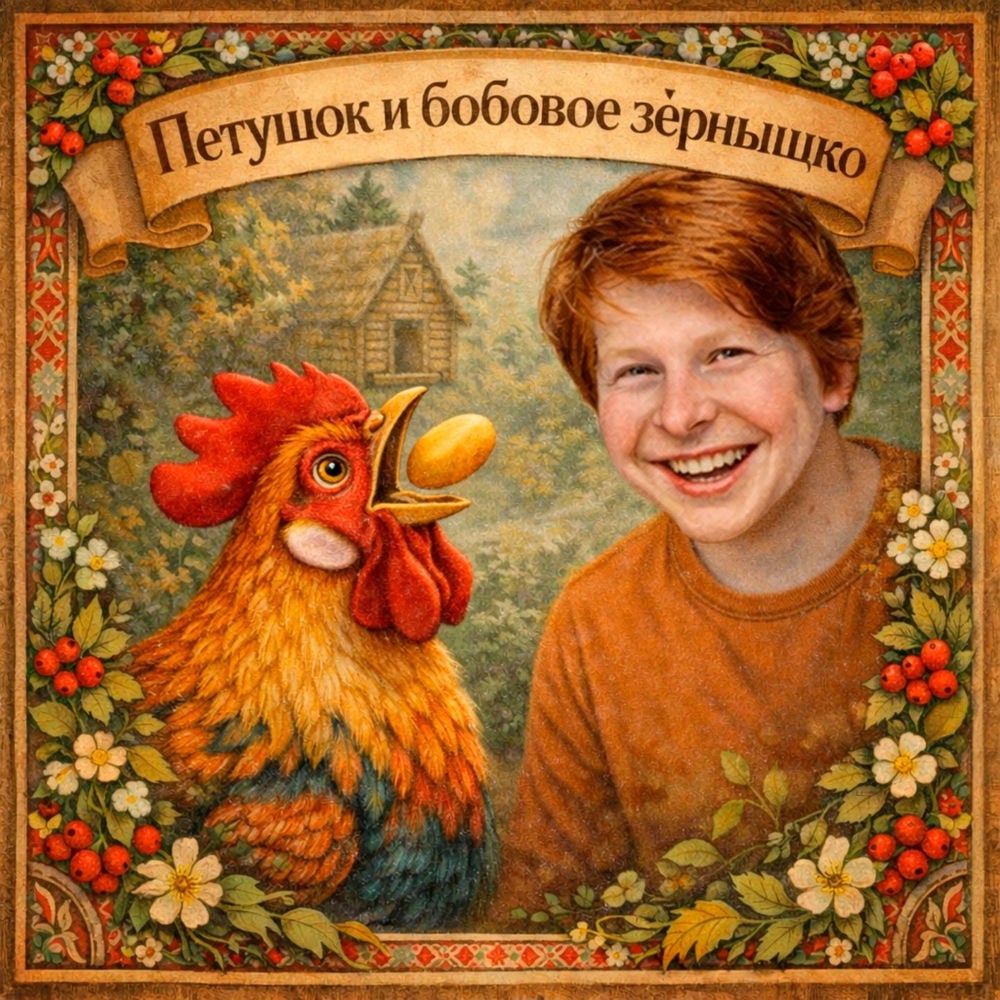 Петушок и бобовое зёрнышко