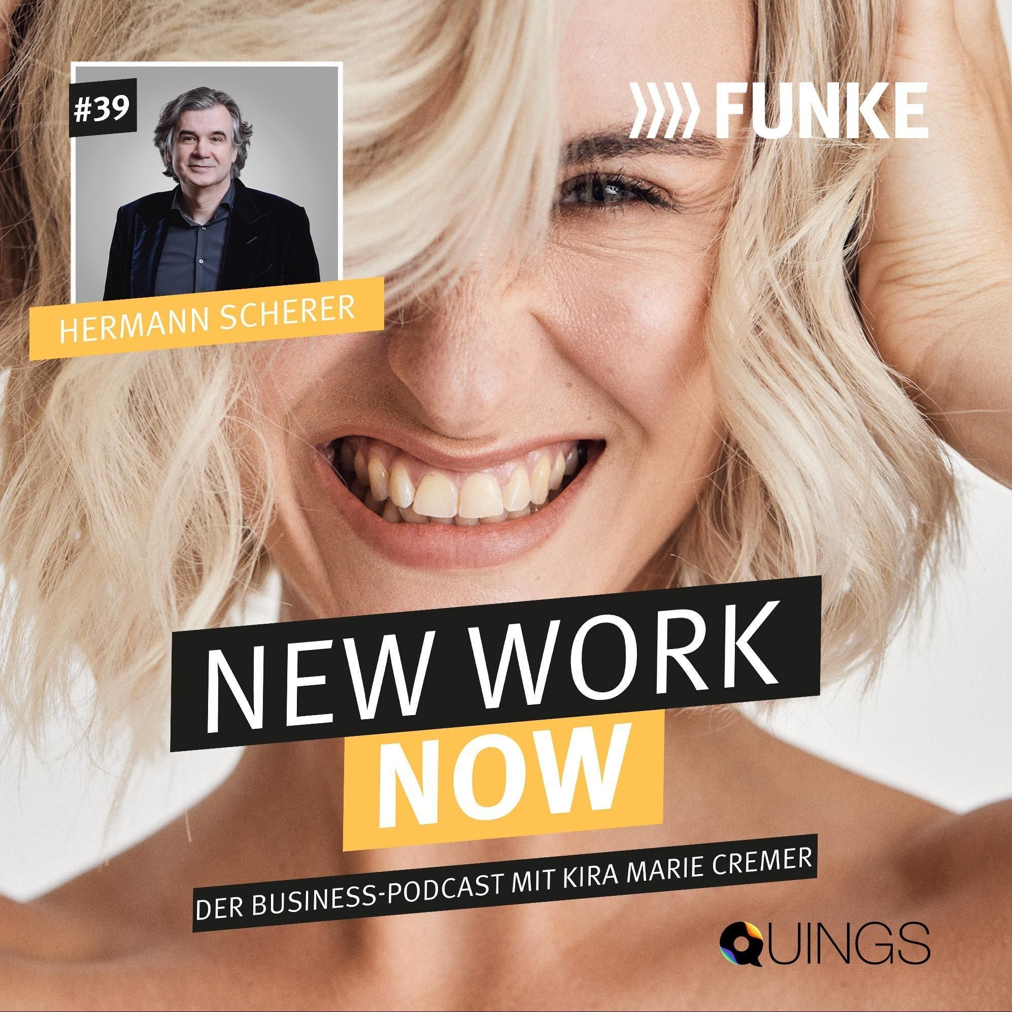 #39 Hermann Scherer | Über den Funken im Speaking, das Selbstvergessen und New Life