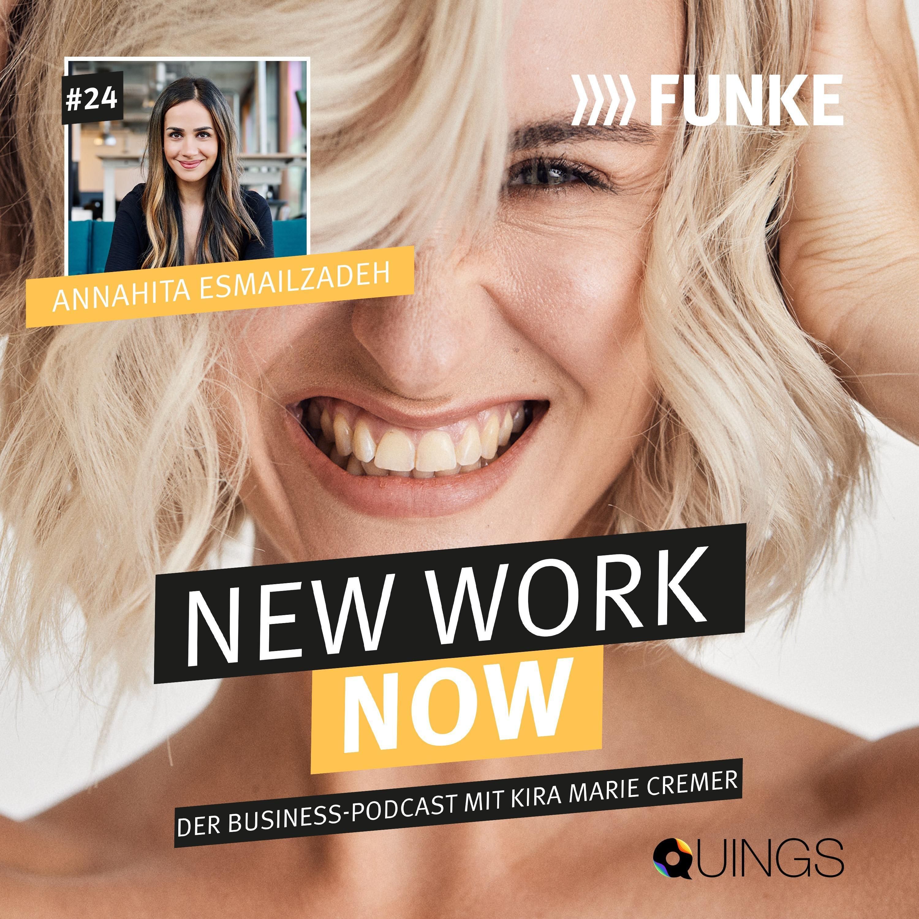 #24 Annahita Esmailzadeh | Über Rebranding, die Zusammenarbeit mit der Generation Z und berufliche Freiräume - Teil 2