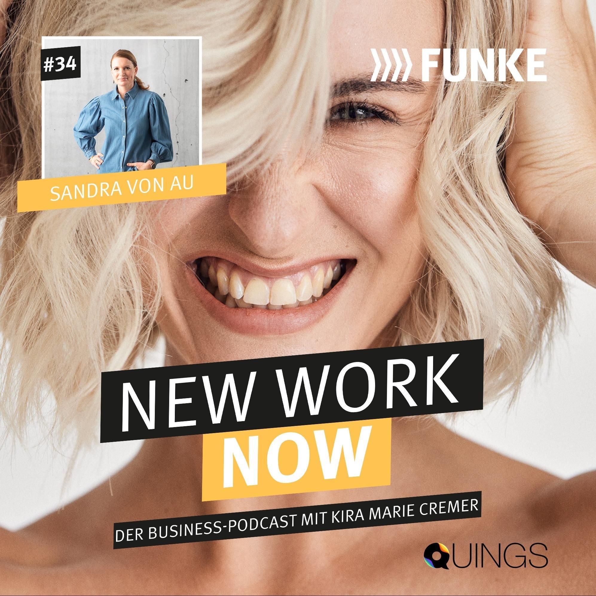 #34 Sandra von Au | Über den Alltag von Disrupting Minds, den Aufbau eines starken Netzwerks und die Menschlichkeit von Speaker:innen