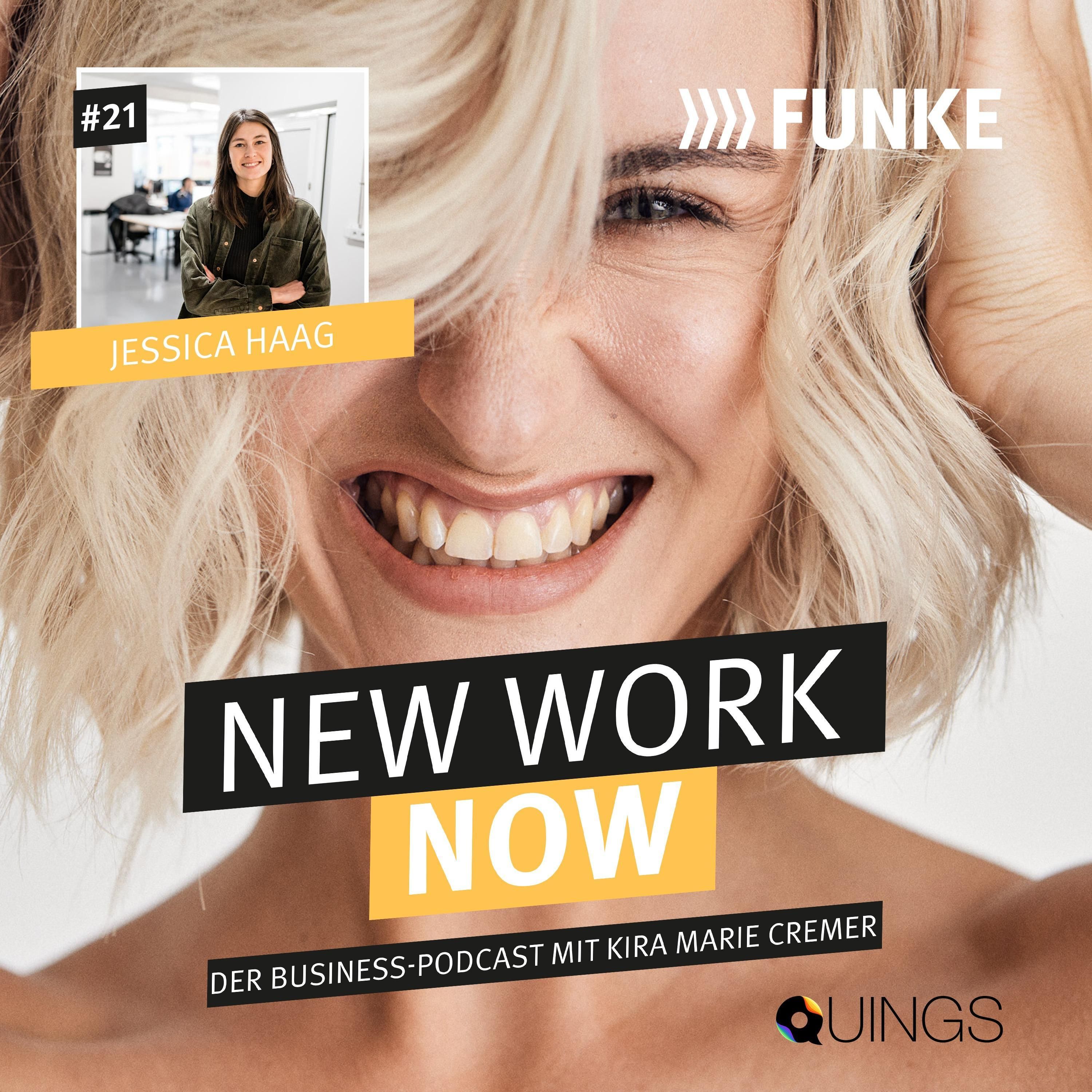 #21 Jessica Haag | Über Rebranding, die Zusammenarbeit mit der Generation Z und berufliche Freiräume