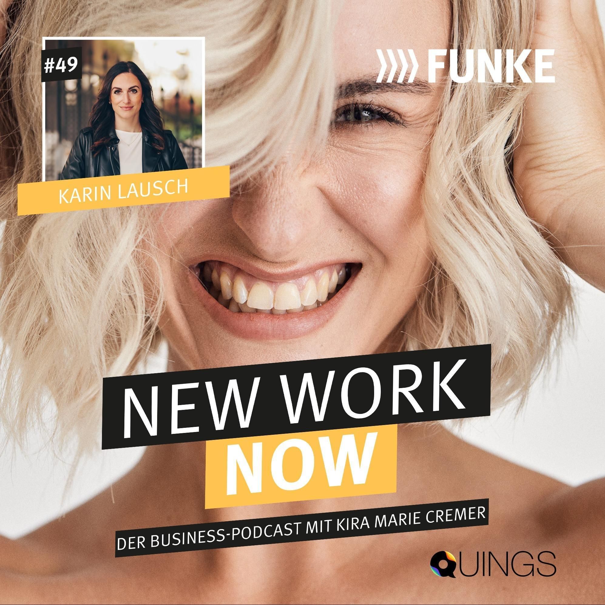 #49 Karin Lausch | Über New Work bei der Techniker Krankenkasse, mehr Sinn in der Arbeit und spezifisches Hinterfragen ermöglicht die richtigen Designs
