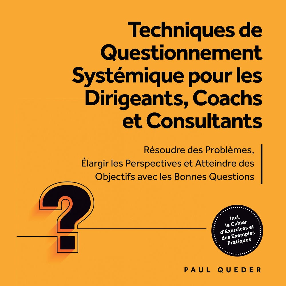 Techniques de Questionnement Systémique pour les Dirigeants, Coachs et Consultants : Résoudre des Problèmes, Élargir les Perspecti