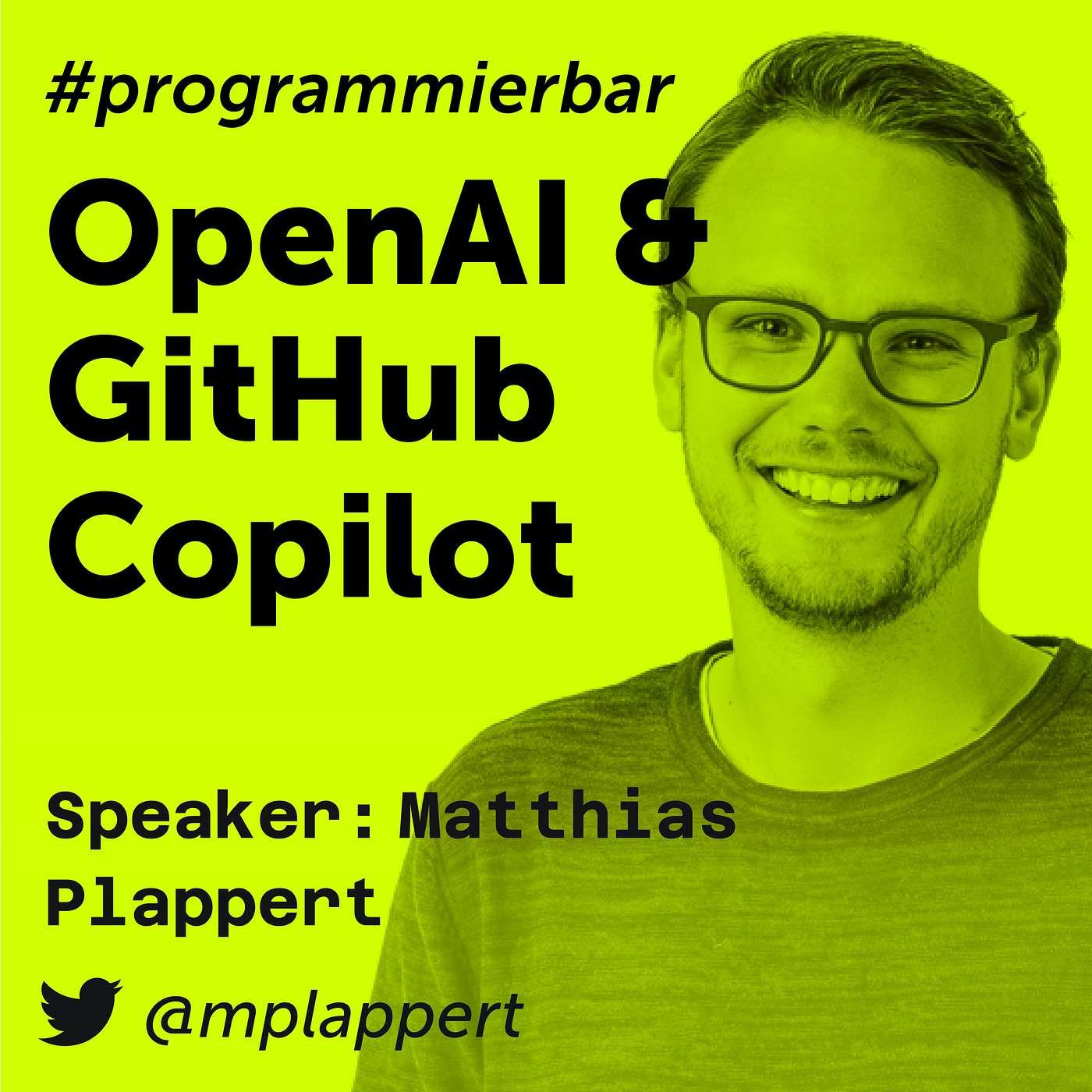 Deep Dive 126 – OpenAI & GitHub Copilot mit Matthias Plappert