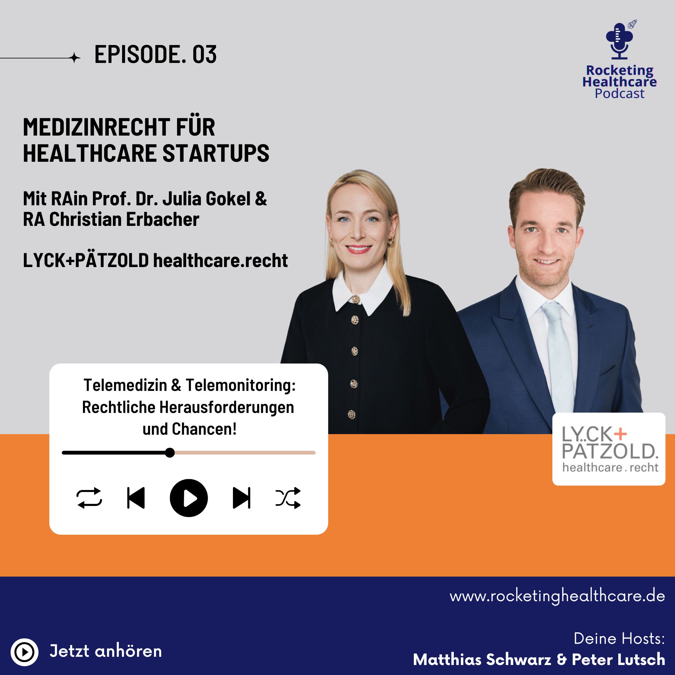 DeepDive 03: Rechtliche Herausforderungen sowie Chancen von Telemedizin & Telemonitoring