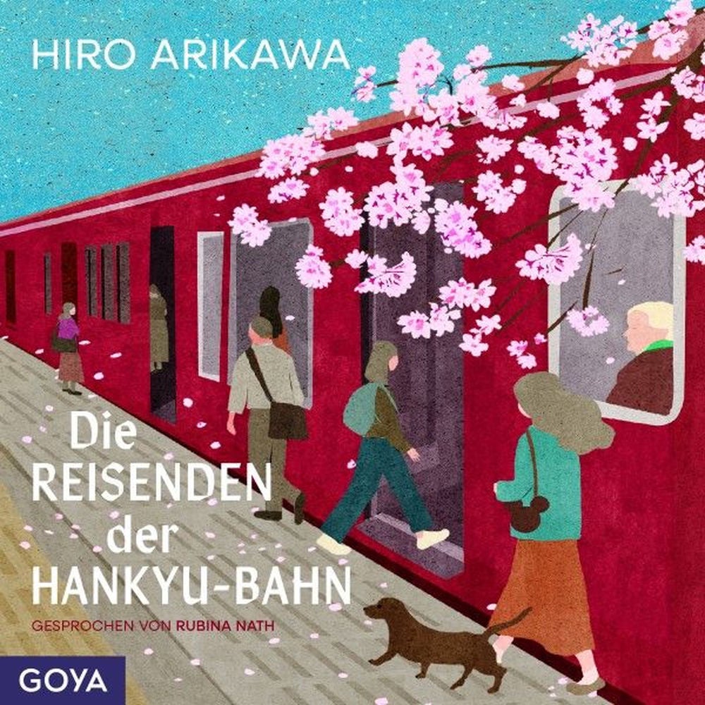 Die Reisenden der Hankyu-Bahn