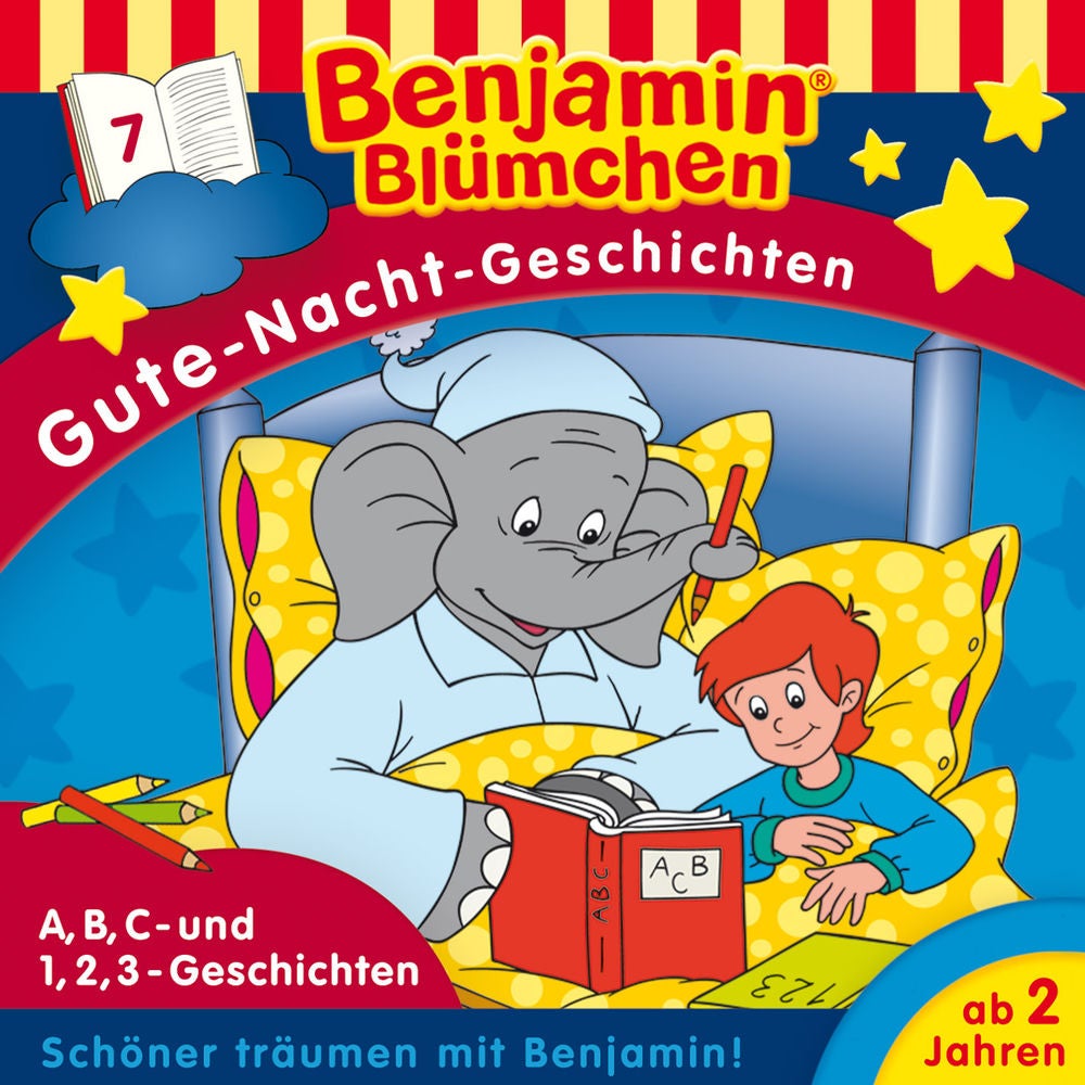 Gute-Nacht-Geschichten - Folge 7: A,B,C-Geschichten / 1,2,3-Geschichten