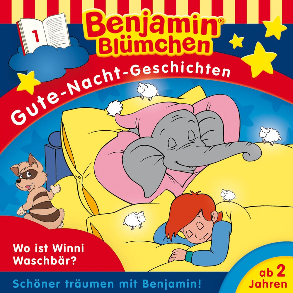 Gute-Nacht-Geschichten - Folge 1: Wo ist Winnie Waschbär?