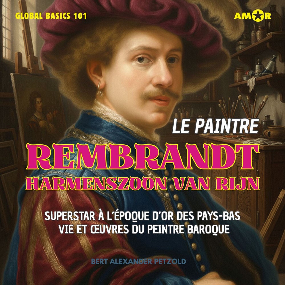 Le peintre Rembrandt Harmenszoon van Rijn - Superstar à l'époque d'or des Pays-Bas - Vie et ?uvres du peintre baroque - Global Bas