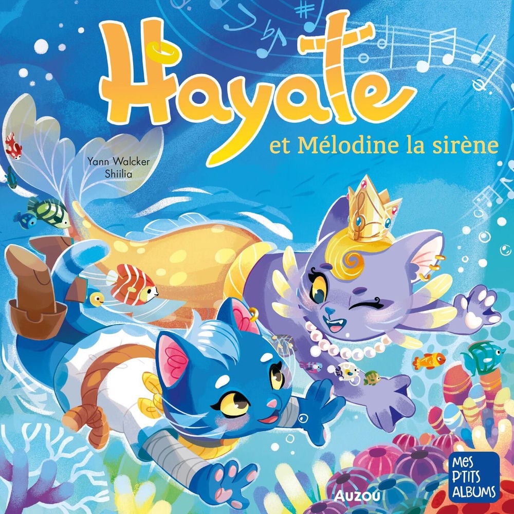 Hayate et Mélodine la sirène