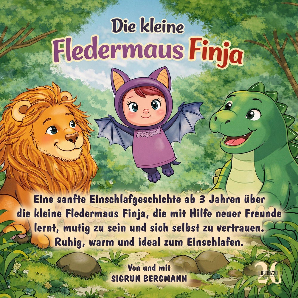 Die kleine Fledermaus Finja