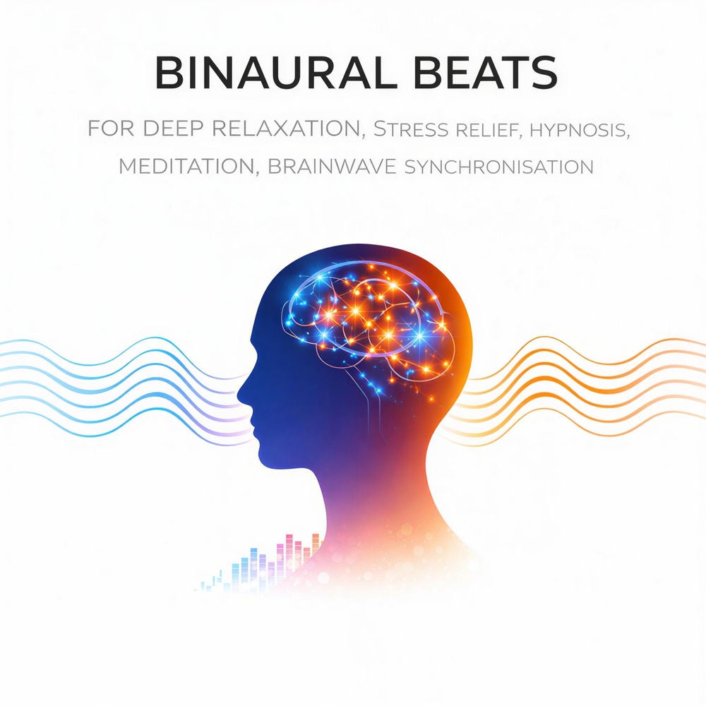 Binaural Beats for Deep Relaxation, Stress Relief, Hypnosis, Meditation, Brainwave Synchronisation