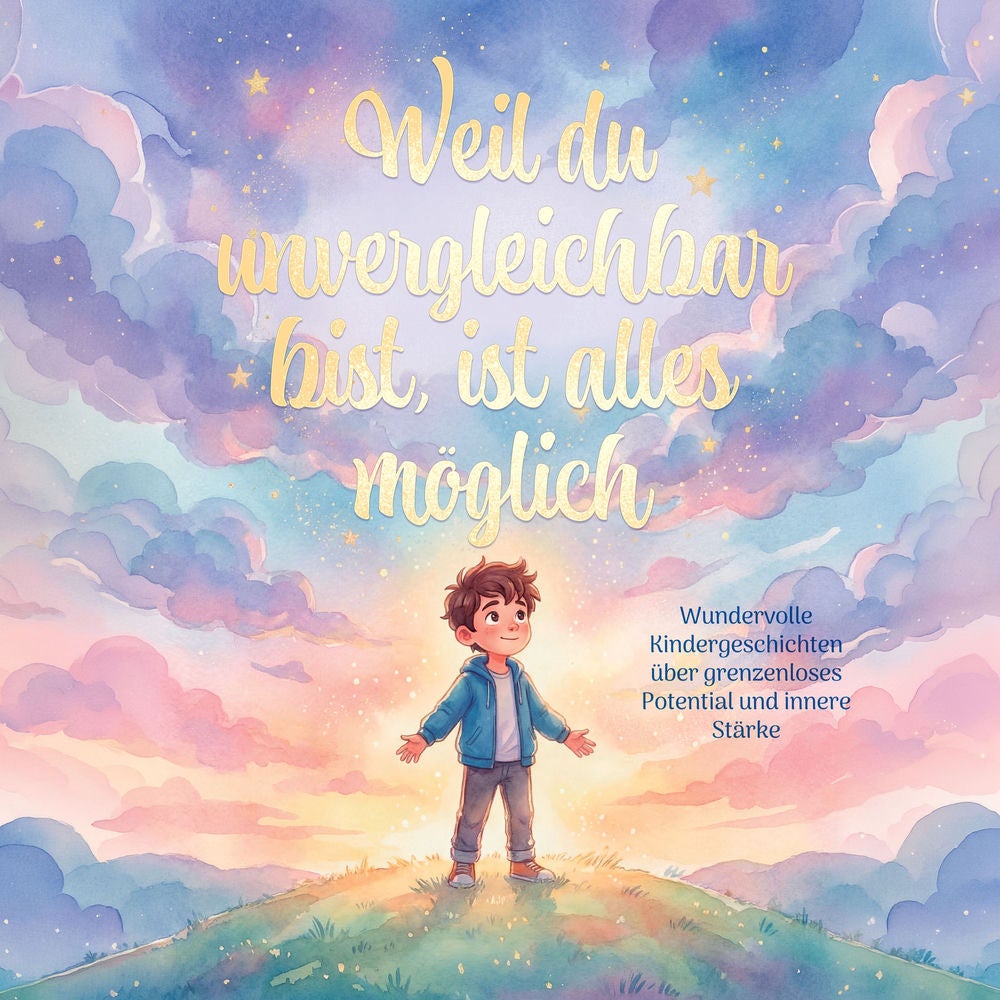 Weil du unvergleichbar bist, ist alles möglich: Wundervolle Kindergeschichtengeschichten über grenzenloses Potenzial und innere St