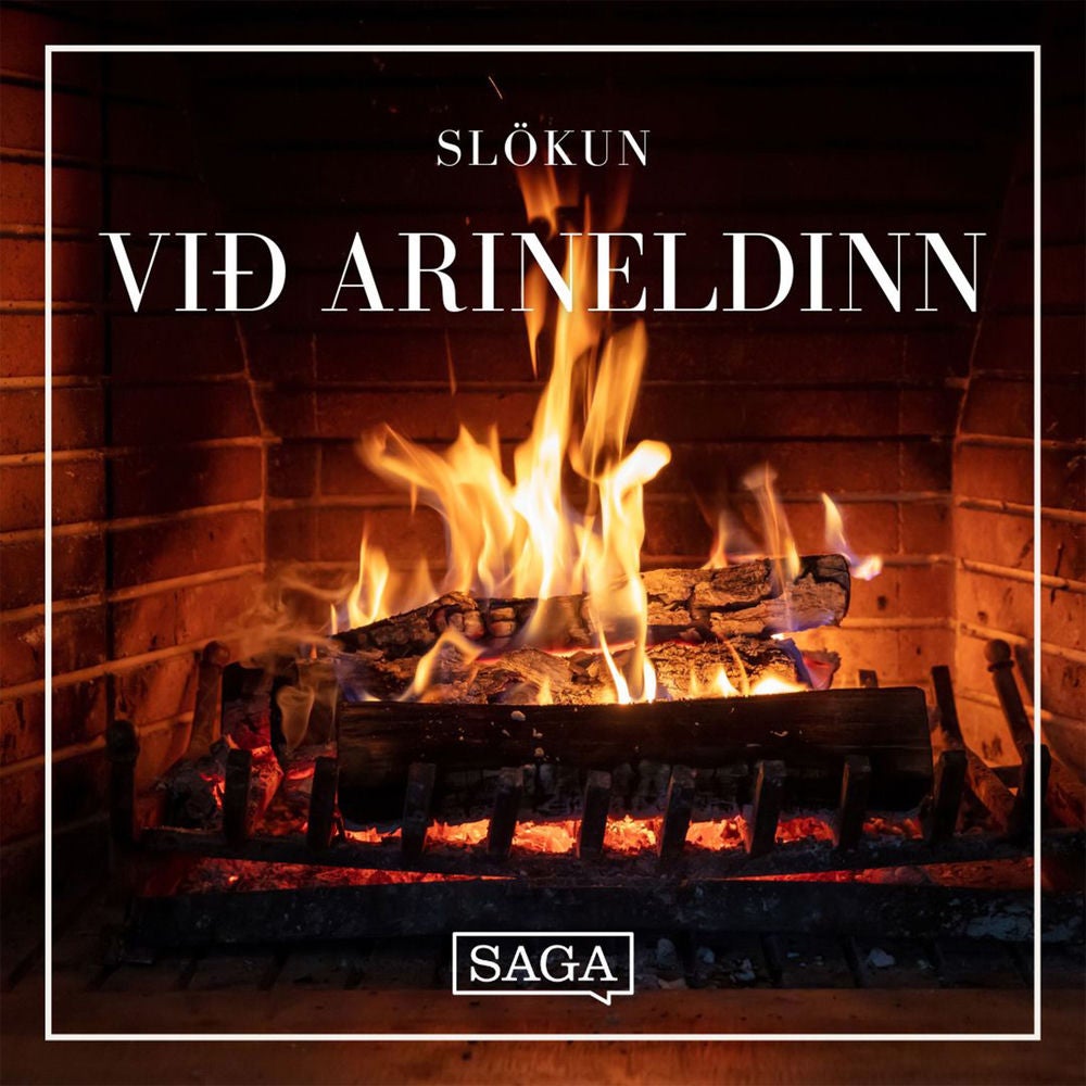 Slökun við arineldinn