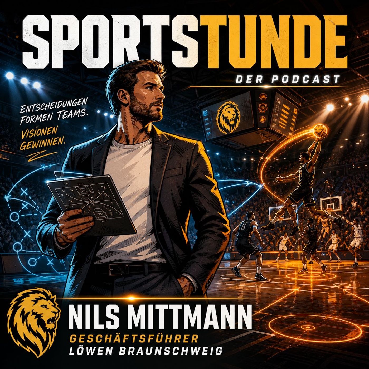 Zwischen Abstiegskampf und Vision: Nils Mittmann über Druck, Entscheidungen und die Zukunft der Basketball Löwen