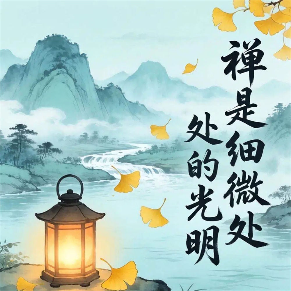 禅是细微处的光明