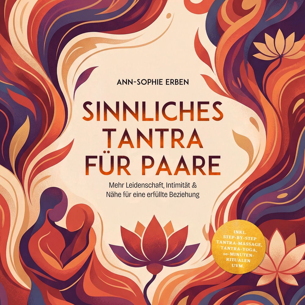 Sinnliches Tantra für Paare: Mehr Leidenschaft, Intimität & Nähe für eine erfüllte Beziehung - inkl. Step-by-Step Tantra-Massage,