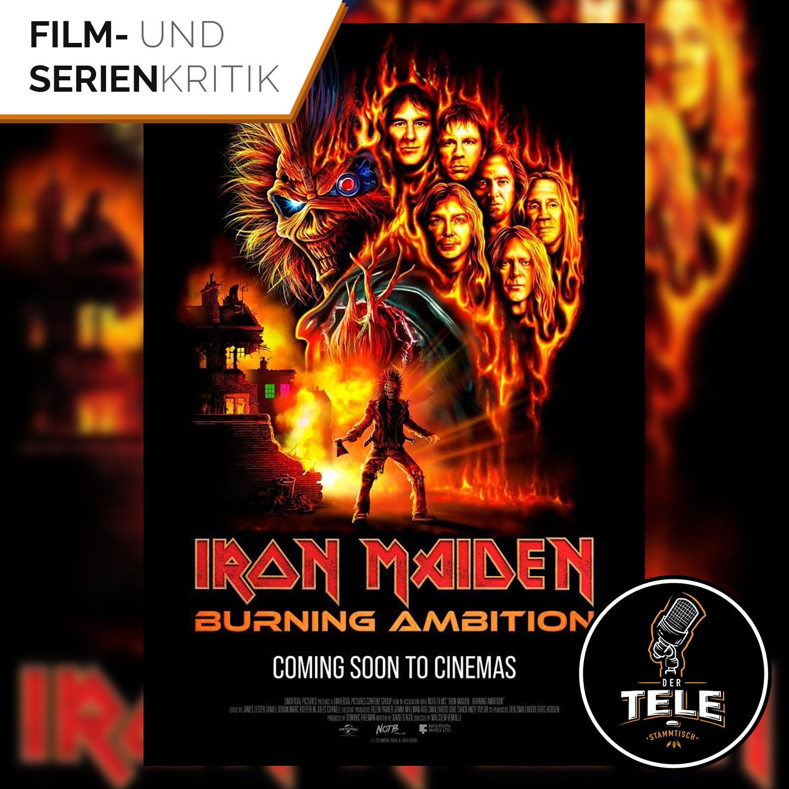 Iron Maiden: Burning Ambition | Die Geschichte von Heavy-Metal-Legenden in unter zwei Stunden gepresst
