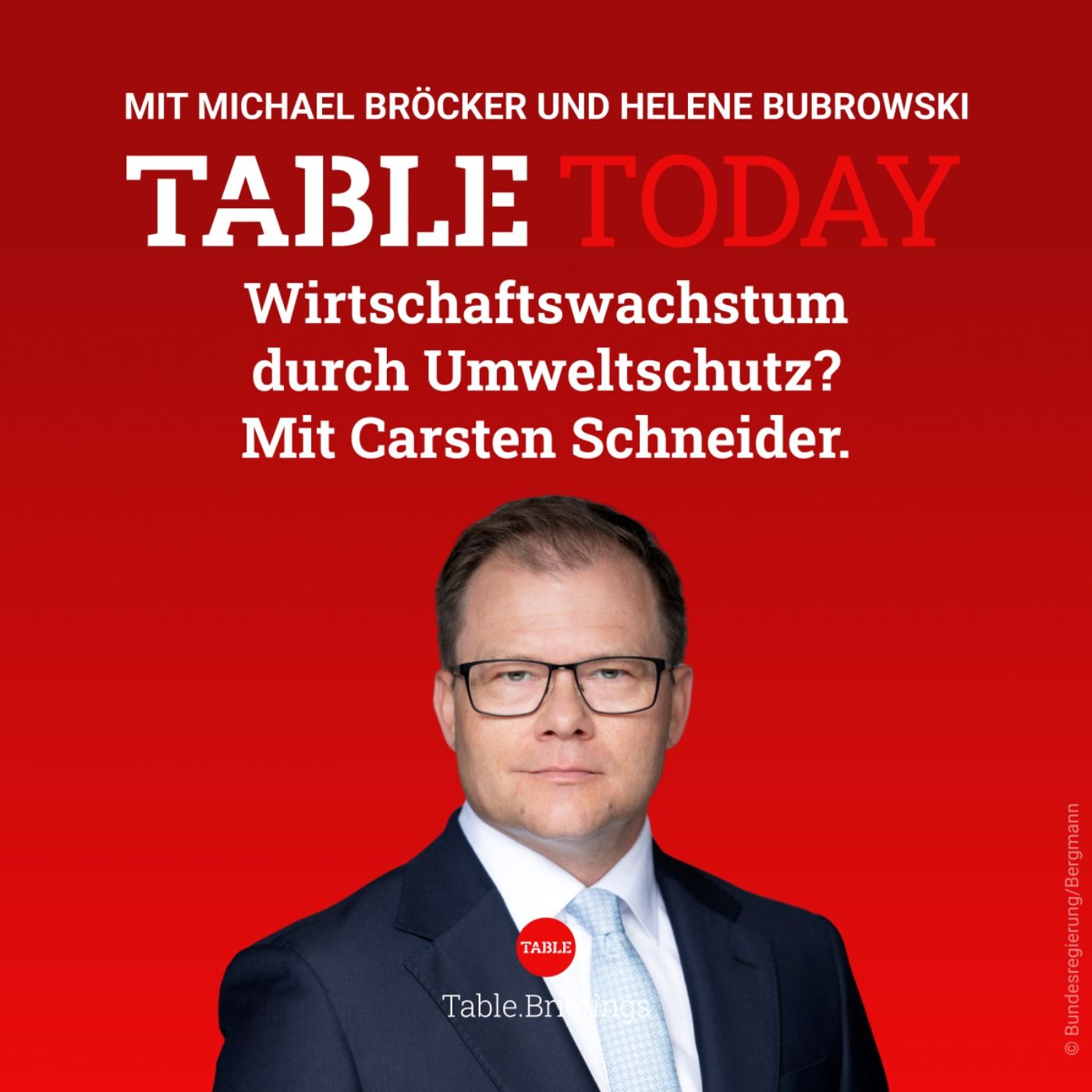 Wirtschaftswachstum durch Umweltschutz? Mit Carsten Schneider.