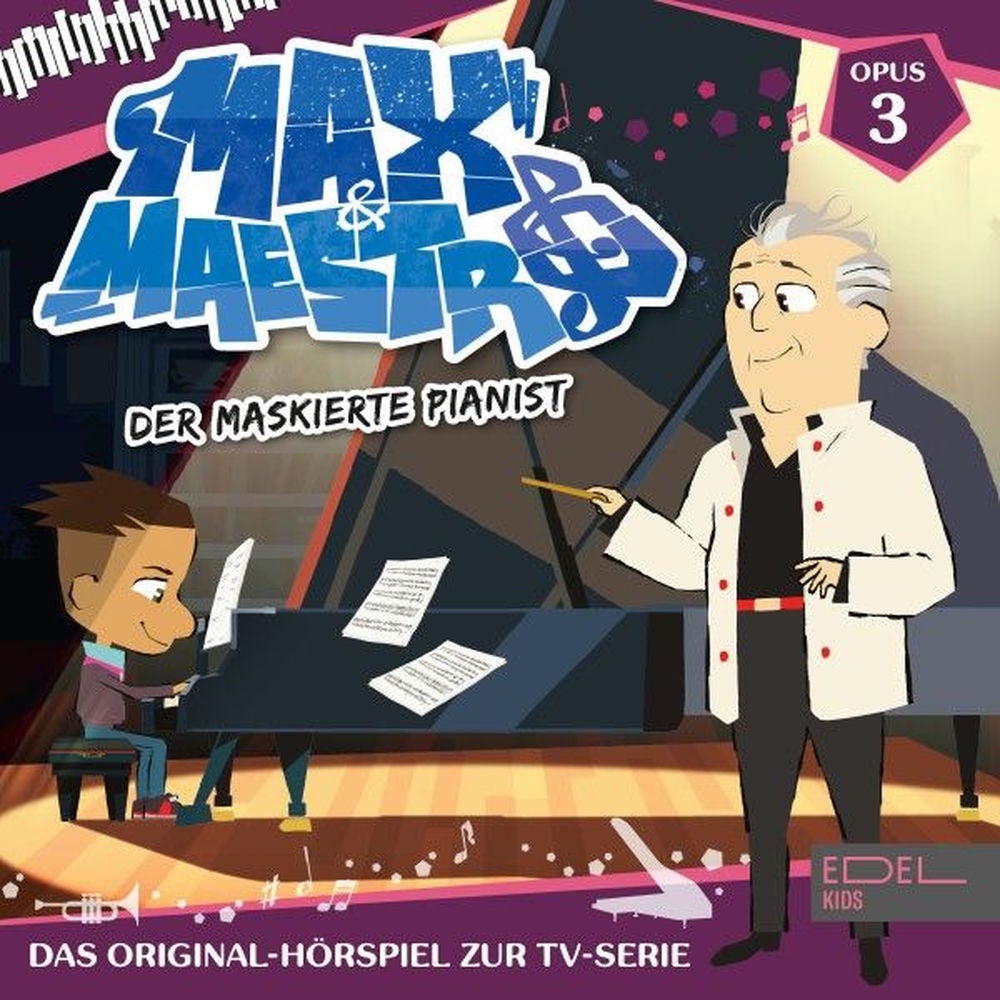 Folge 3: Der maskierte Pianist (Das Original-Hörspiel zur TV-Serie)