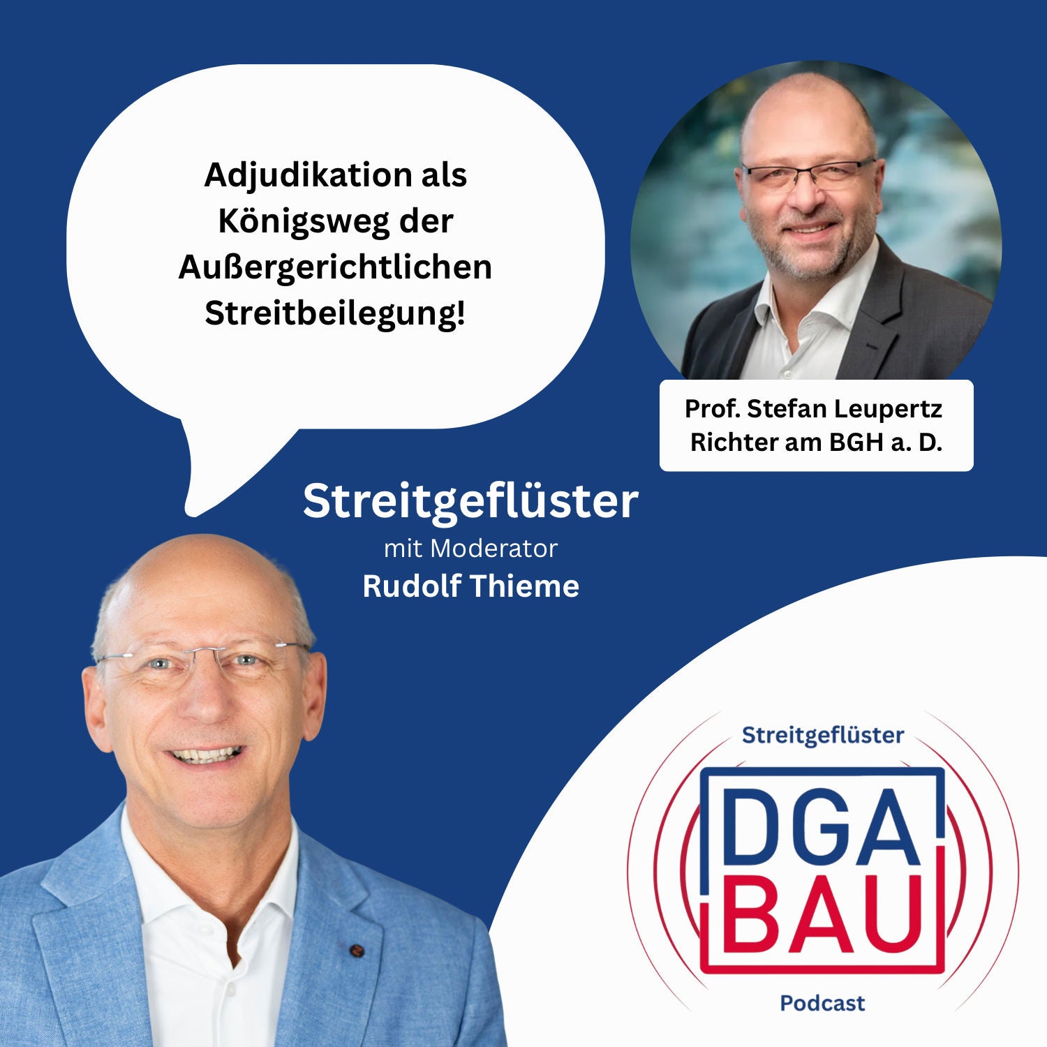 Adjudikation als Königsweg der Außergerichtlichen Streitbeilegung!