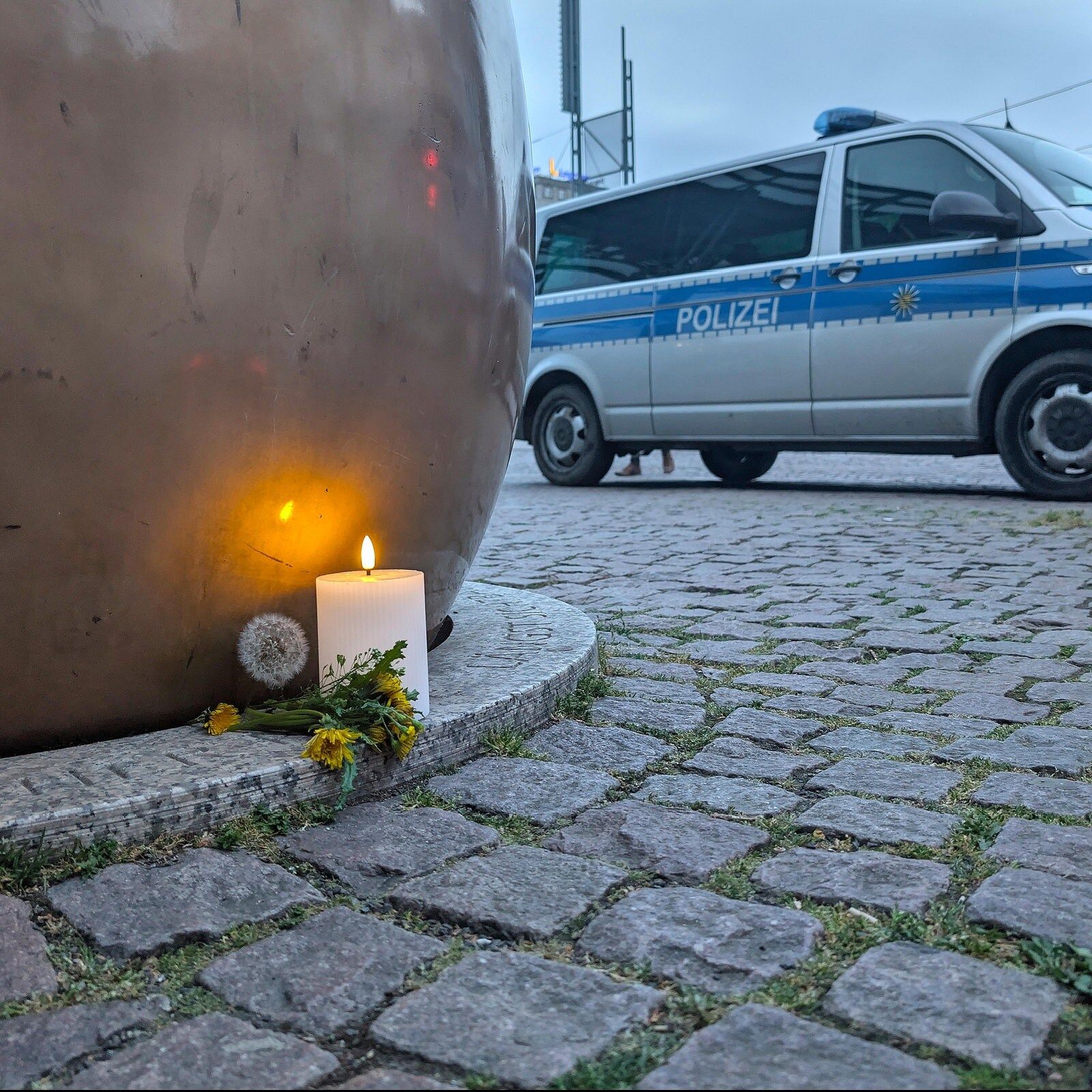 Leipzig am Tag nach der Amokfahrt