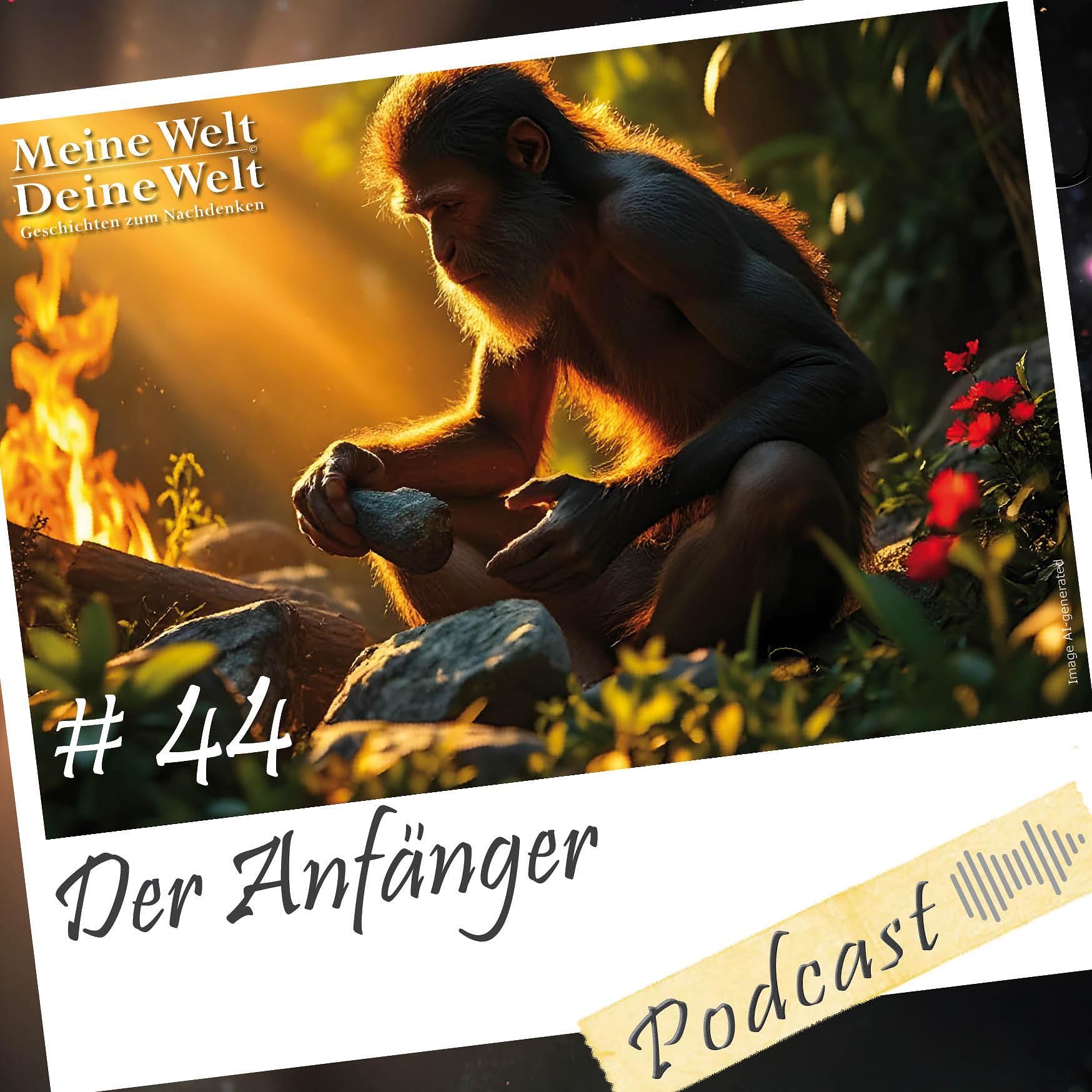 44 Der Anfänger - Heute sind wir die Primitiven von morgen.