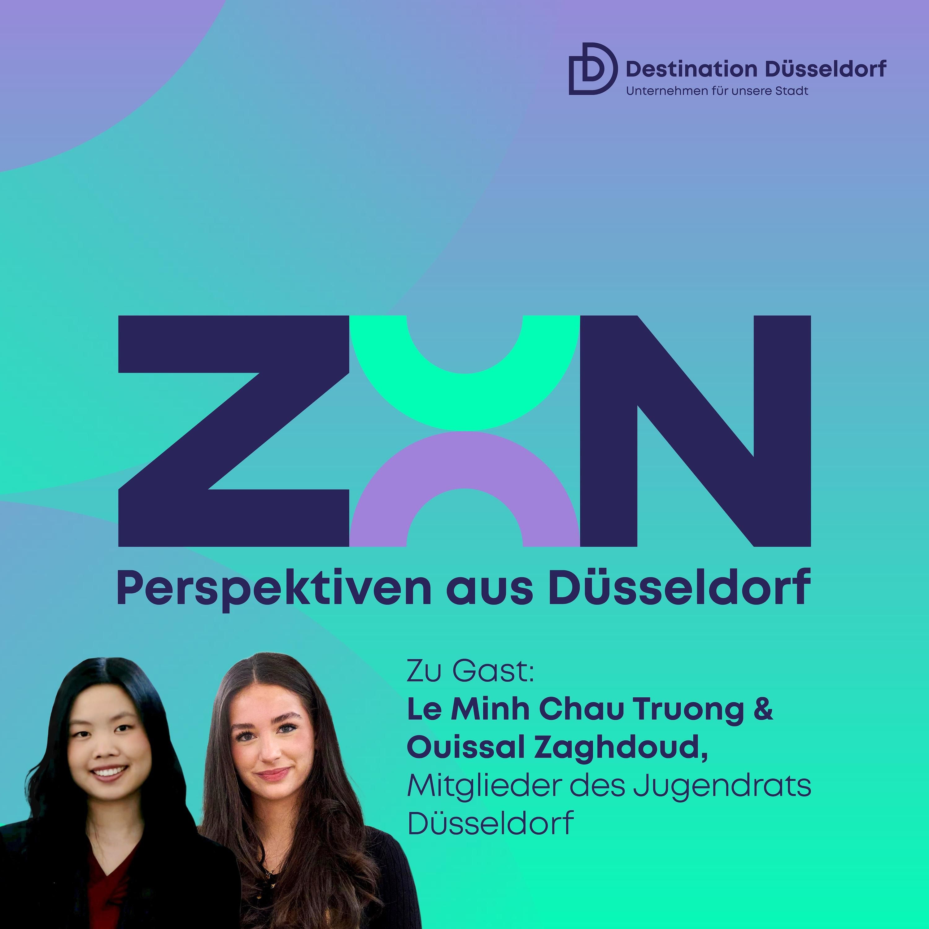 Folge 4: Wie blickt die Jugend auf die Zukunft, Le Minh Chau Truong und Ouissal Zaghdoud?