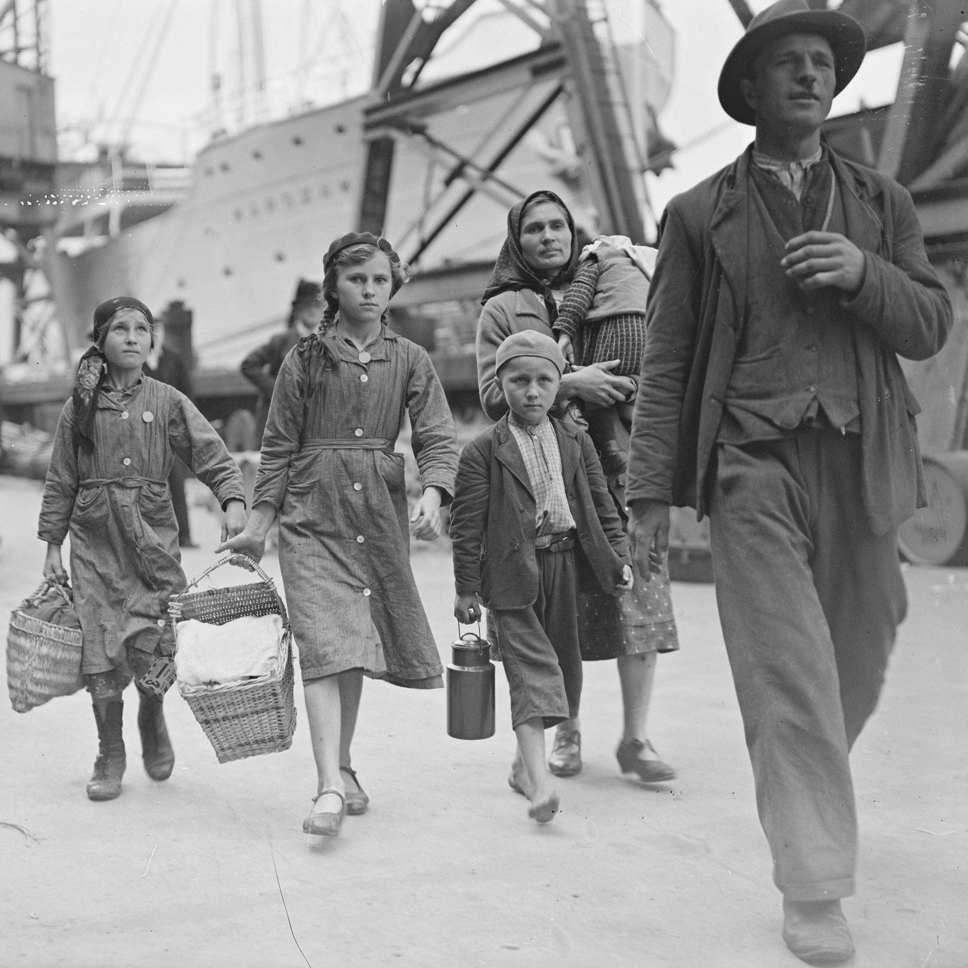 06.05.1709: 18.000 deutsche Flüchtlinge landen am Londoner Hafen