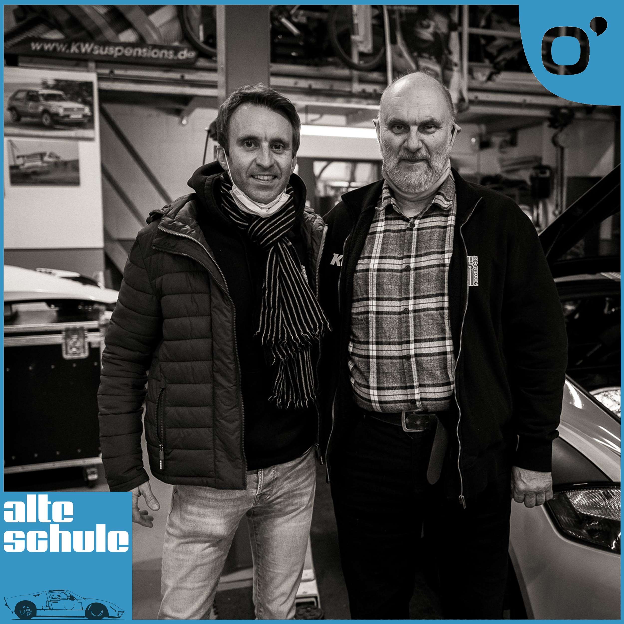 mit Timo Bernhard und seinem Vater Rüdiger (1/2)