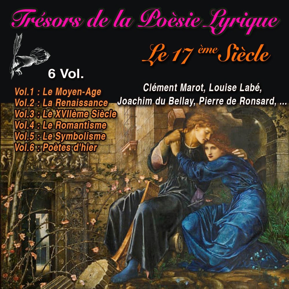 Trésors de la Poésie Lyrique en 6 Vol - 129 poèmes