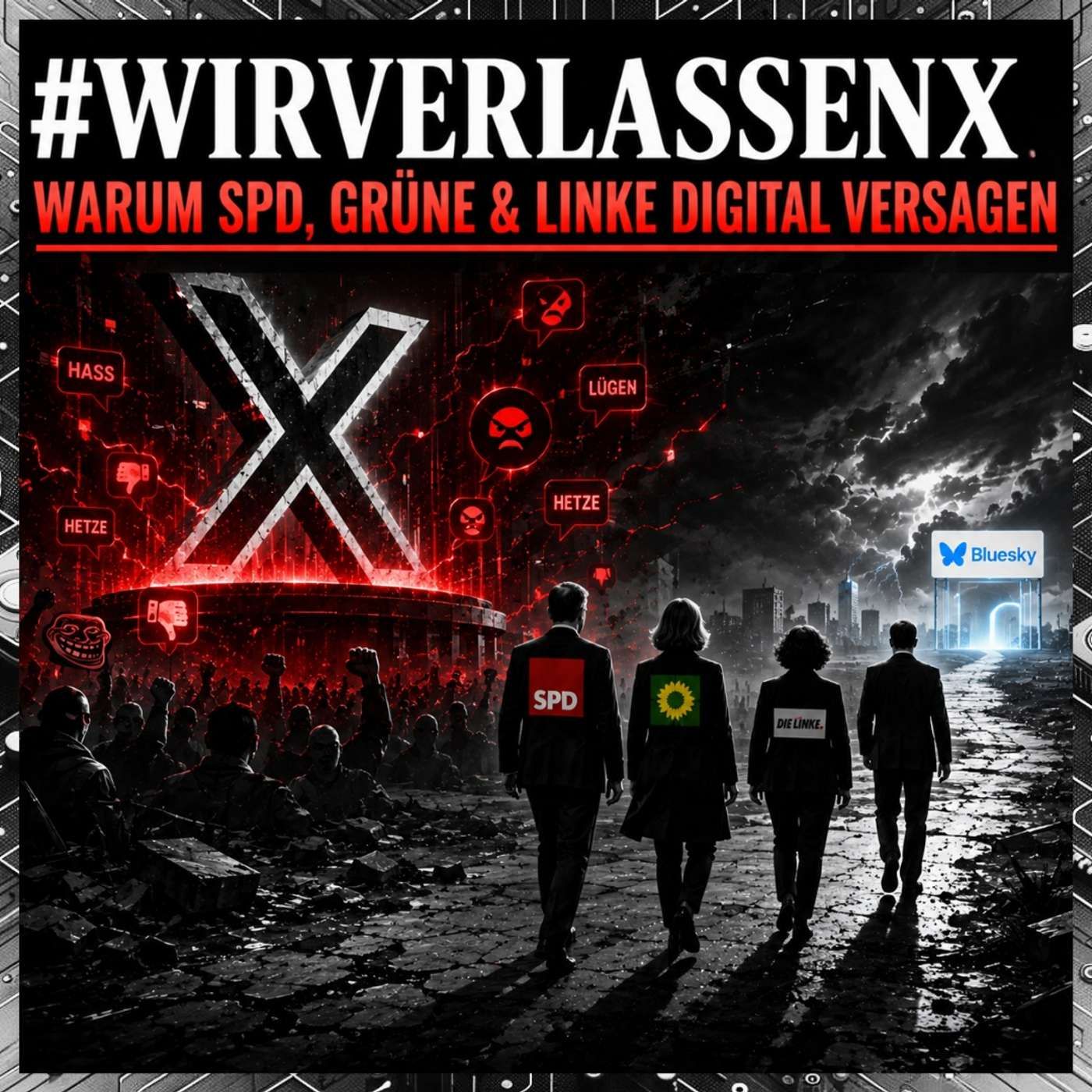 #WirVerlassenX - Wie SPD, Grüne & Linke digital versagen