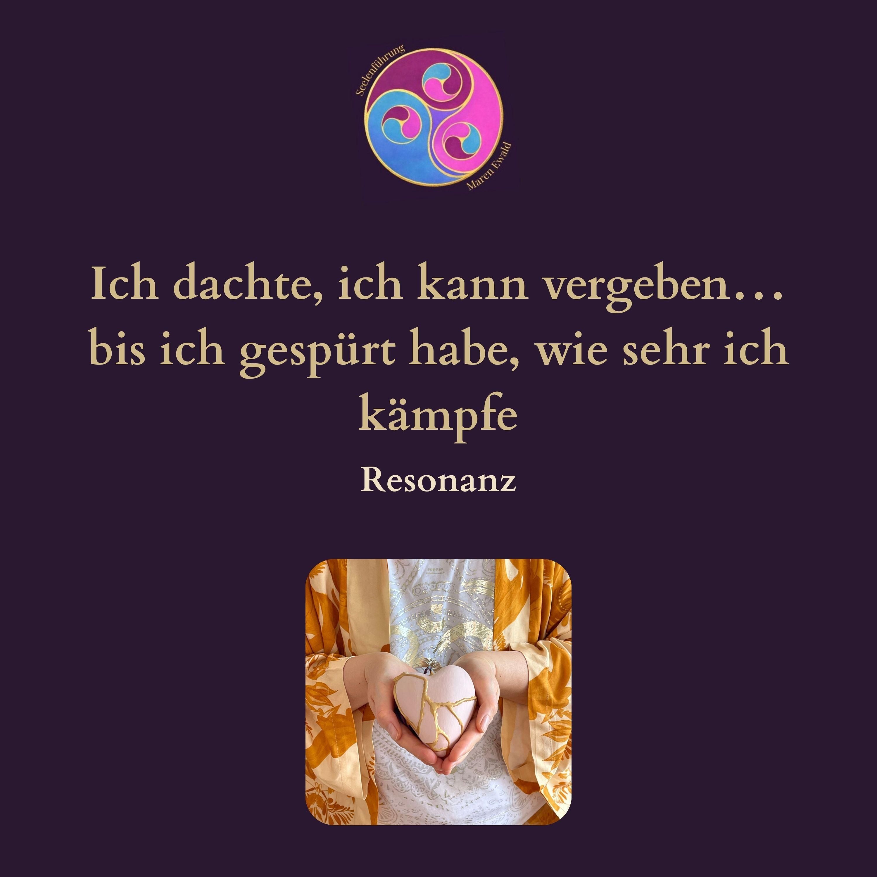 Resonanz: Ich dachte, ich kann vergeben… bis ich gespürt habe, wie sehr ich kämpfe