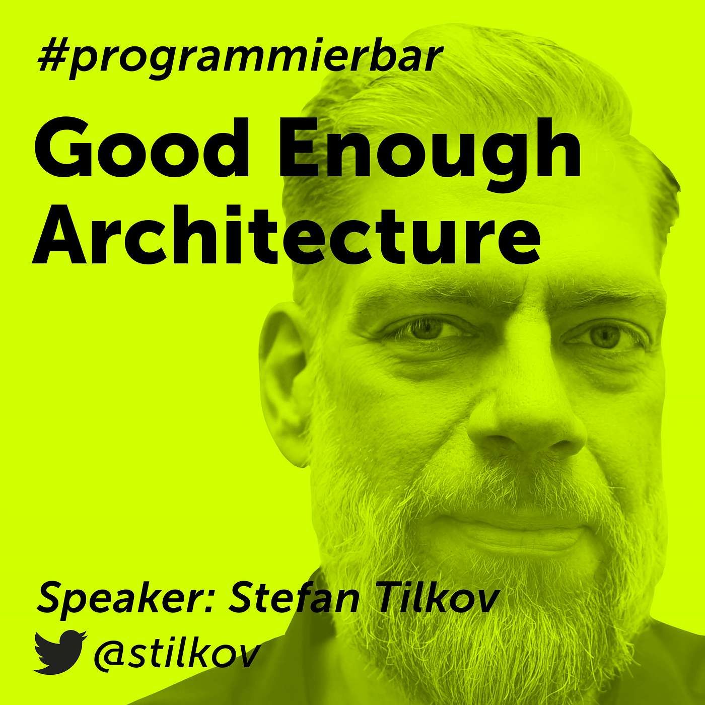 Folge 63 - “Good Enough” Architecture mit Stefan Tilkov, CEO von INNOQ