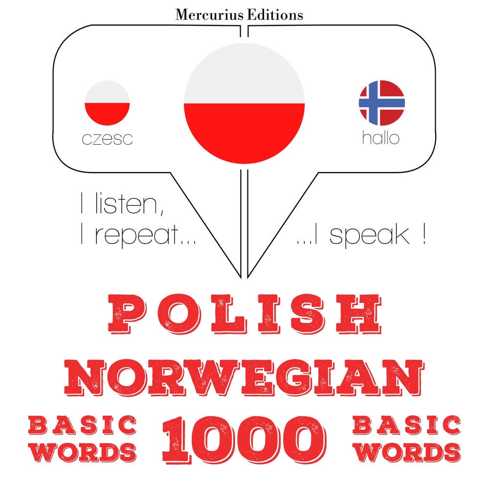 Polski - norweski: 1000 podstawowych słów