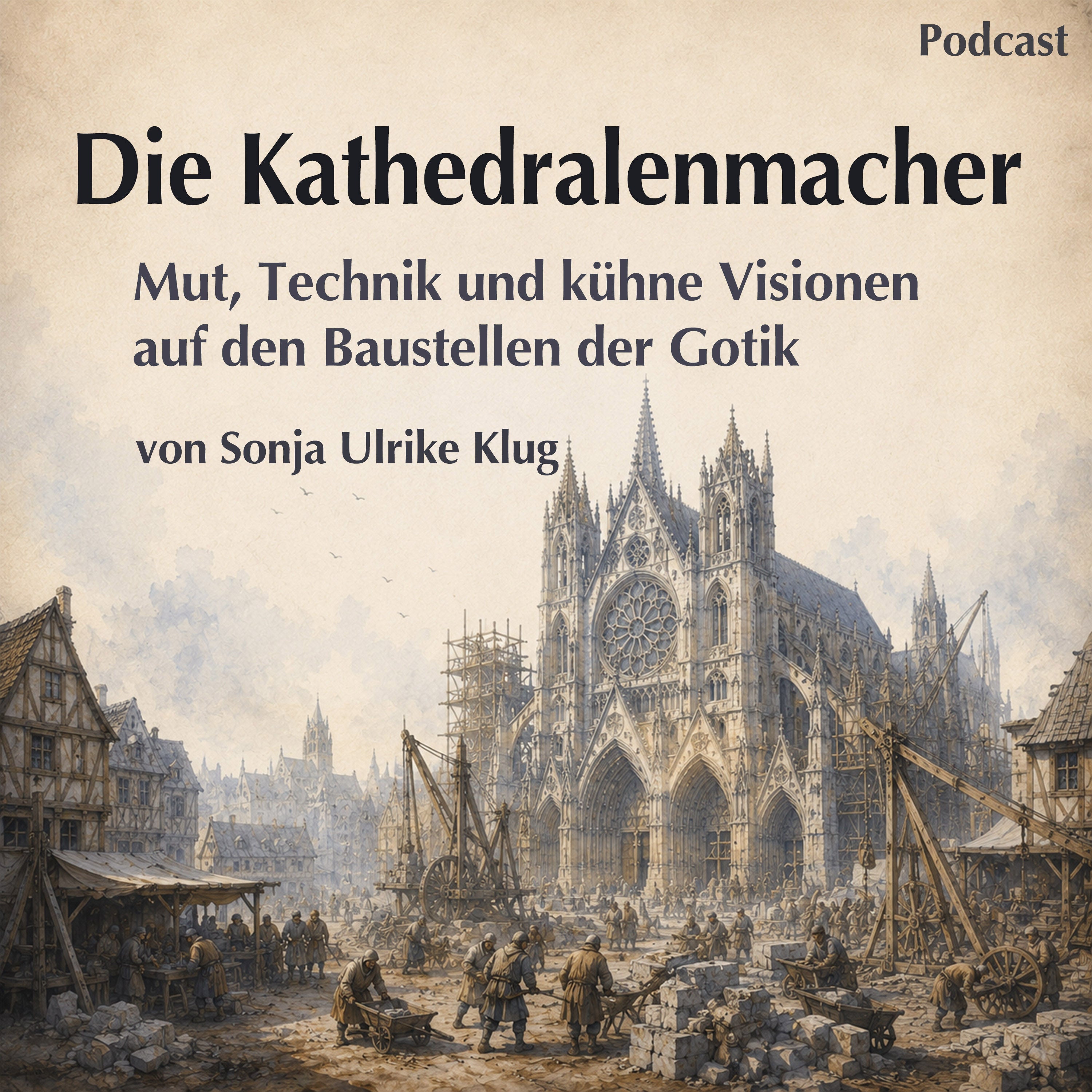 Die Kathedralenmacher - Mut, Technik und kühne Visionen auf den Baustellen der Gotik