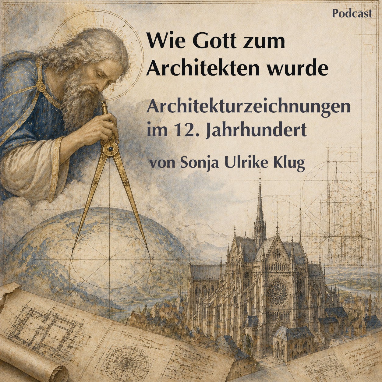 Wie Gott zum Architekten wurde - Architekturzeichnungen im 12. Jahrhundert