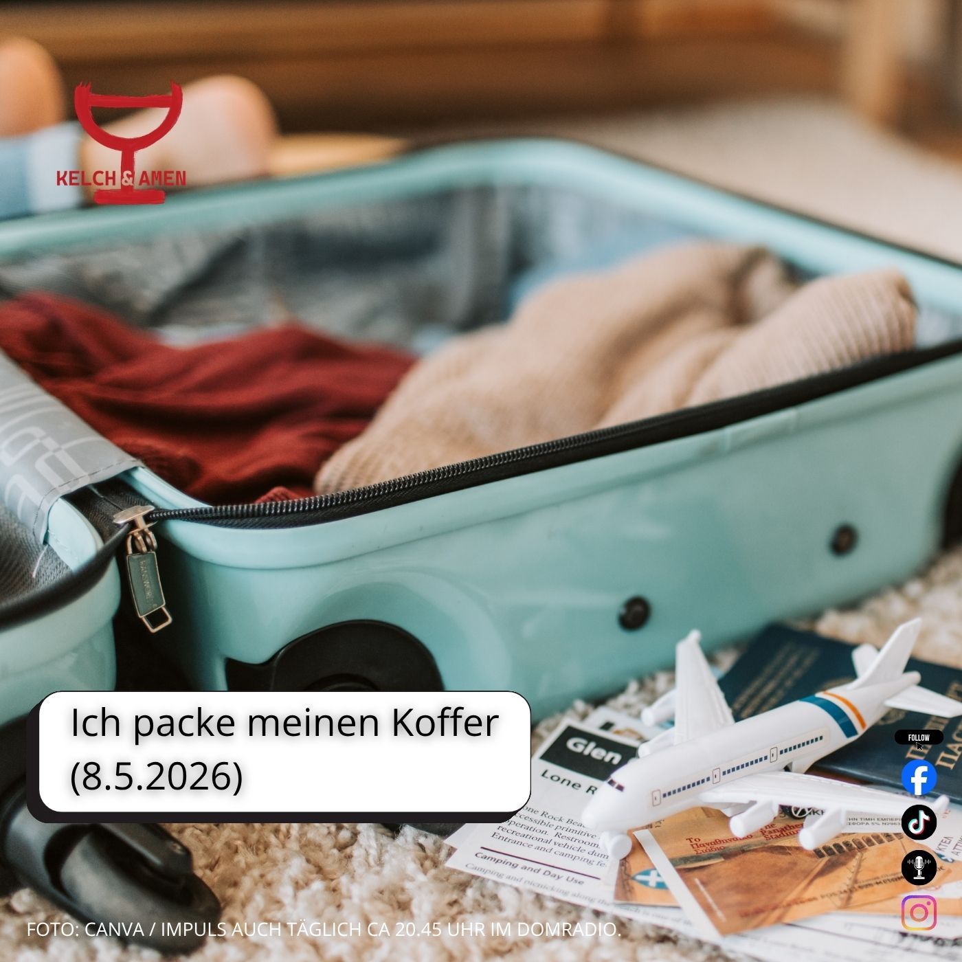 Ich packe meinen Koffer // 8.5.2026