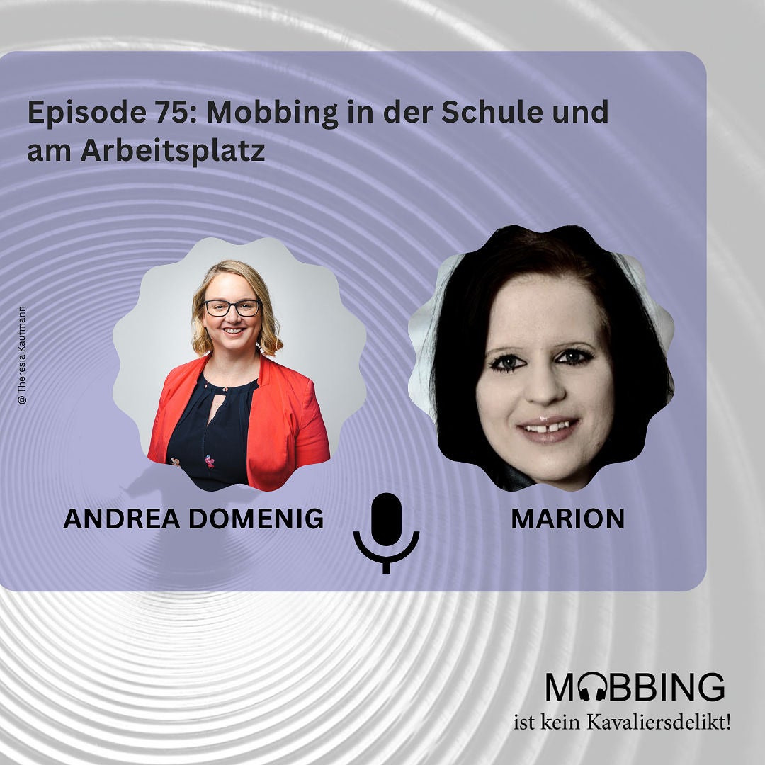 #75: Marion: Mobbing in der Schule und am Arbeitsplatz