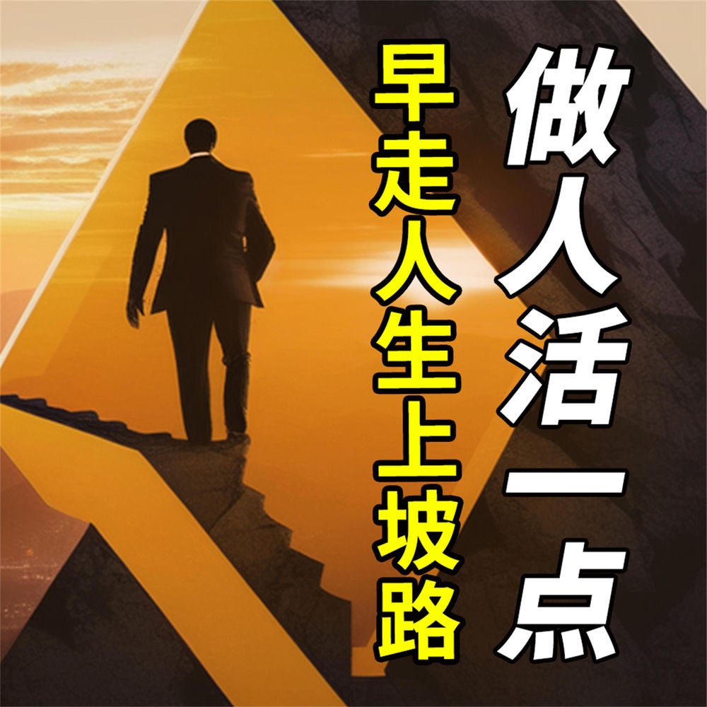 做人活一点，早走人生上坡路