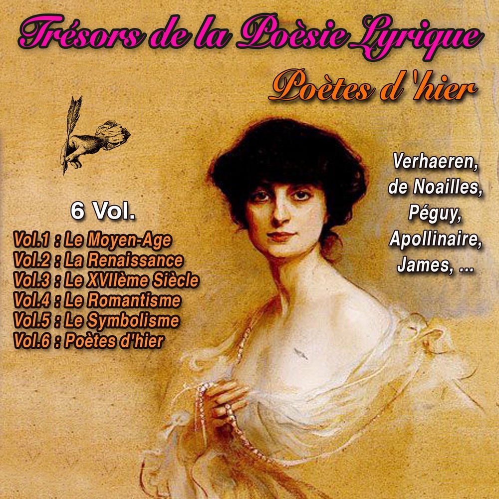 Trésors de la Poésie Lyrique en 6 Vol - 129 poèmes